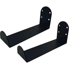 rockible Skateboard-Halterung, Aufbewahrungshalterung, Snowboard-Aufhänger, Surfbrett-Halterung für Skate-Board, Ski, Zuhause, Wohnzimmer, Schlafzimmer, 2Stk