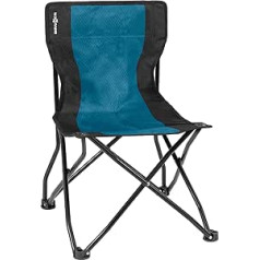 BRUNNER 0404035N.C55 Folding Camping Chair with Safety Frame Non-Slip Grey/Green Load Capacity 102 kg Standard