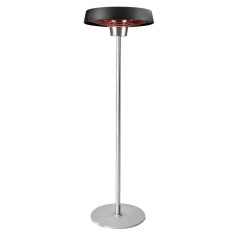 NEO Free-standing radiator 1000W/2000W, aluminum, IP34, halogen lamp heating element, height 2.1 m, without remote control
