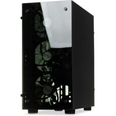 Passion v4 gaming opv4 mini torņa korpuss (micro atx; krāsa melna)
