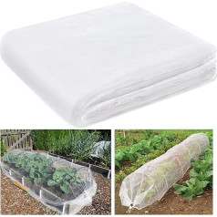 Insect Protection Net for Garden, Fine Net, Butterfly Garden Net for Vegetables, Plants, Fruit, Flowers, Harvest, Greenhouse, Row Covers, Barrier for Birds, Protective Net (2.5 x 10 m)