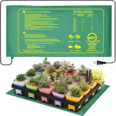 LOTENTEN 10 x 20 Inch Waterproof Indoor Plant Heating Mat - MET Standard