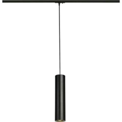 SLV ENOLA B, 1-Phase Pendulum Light 1 GU10 with Adapter Black 143960