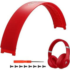 Studio 2 Headband Replacement Parts Accessories Studio 3 Headband Repair Kit Compatible with Studio 3.0 / Studio 3.0 Wireless (B0500 B0501) Top Headband (Studio 3-Red)