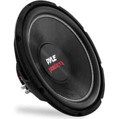 Pyle PLPW10D Subwoofer 1000 W 25,4 cm, Doppelschwingpule, 4 Ohm