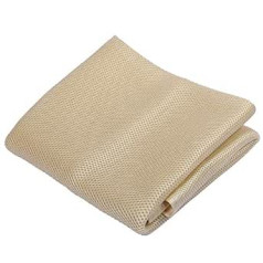 ANCLLO Speaker Mesh Grill Cloth (No Cane Webbing) Stereo Box Fabric Dustproof Audio Cloth 50cm x 140cm Beige