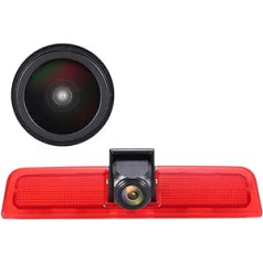 1280 x 720 Pixels 1000TV Lines Car Top Mount Brake Light Camera Brake Light Rear View Camera Waterproof for Caddy Life 2K Facelift 3 Box 2KA Estate Cross Maxi Tdi Third 3 2003-2014Bj