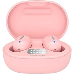 Auriculares Micro AIWA EBTW-150PK Pink Bluetooth/TACTIL/CarGA/Pantalla LED/2XMIC EBTW-150PK