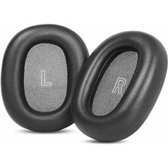 H95 Ear Pads TaiZiChangQin Ear Pads Replacement Compatible with Bang & Olufsen B&O Beoplay H95 Headphones Memory Foam Sheepskin Leather Black