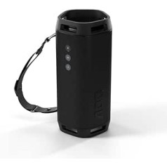 AOC O2 Bluetooth Speaker, Wide Stereo Sound, 65 W Output Power, Integrated Microphone, USB Audio, 24 Hours Battery Life, IP67 Waterproof, Bluetooth 5.3 & Multipoint, Black