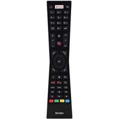 VBESTLIFE TV Remote Control for TV Controller Replacement in ABS for JVC RM-C3231 LT-32C660 LT32C660