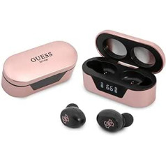 GUESS Bluetooth Headphones GUTWST31EP TWS + Docking Station Pink