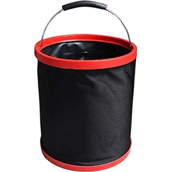 DUBENS Foldable Bucket 2000D Oxford Foldable Bucket - Fit in Camping, Outdoor Sports, Home Use, Car Washing - Water Bucket 12L Capacity