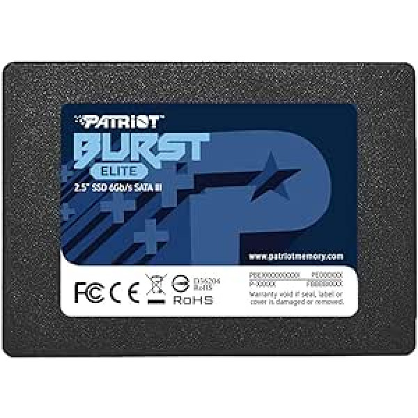 Patriot Burst Elite Internal SSD 480GB SATA 3 2.5