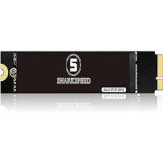 SHARKSPEED SSD 256GB Hard Drive Internal Upgrade for MacBook Air 2012 A1465 A1466 EMC2558 EMC2559 (MacOS Pre-installed)