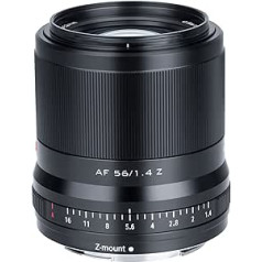 VILTROX AF 56 mm F1.4 Autofocus Portrait Lens Fixed Focal Length APS-C for Nikon Z-Mount Cameras Z5 Z50 Z6 Z6II Z7 Z7II Zfc