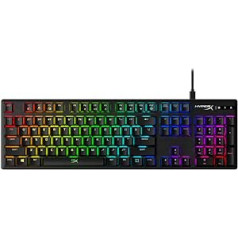 HyperX Alloy Origins RGB Mechanical Gaming Keyboard, HyperX Red Switches (US QWERTY)