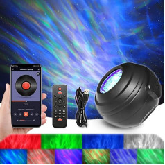 LED Starry Sky Projector Children's Night Light: Room Decoration Aesthetic Star Lamp with Bluetooth, Night Light Projector with Remote Control, Starry Sky Light Lamp for Home Party Gaming Funny Gifts