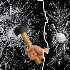 Shackcom Window Film Self-Adhesive Window Shatter Protection Film Safety Film Glass Protection Film Shatter Protection Film Window Film for Safety Protective Film Car Window Film – 60 x 600 cm