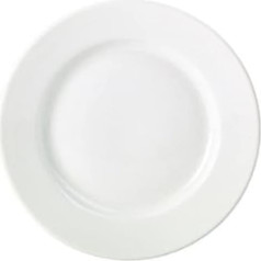 Genware Royal Classic NEV-160623 23 cm White Wing Plates (Pack of 6)