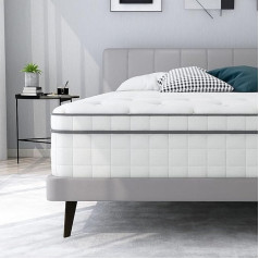 Aotumm Ciort Small Double Mattress, 120 cm Inner Spring Hybrid Mattress, Sleep, Medium Plush Mattress (120 x 190 x 27 cm)