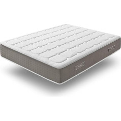 Dupen Velvet Pocket Spring Mattress Memory Foam Velvet 90 x 200 cm