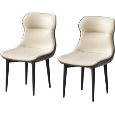 Gacruay Gacuray Dining Chairs Set of 2 White