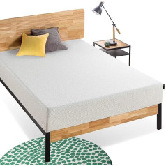 Zinus Memory Foam Fabric Green 160 x 200 cm