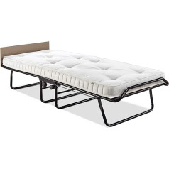‎Jay-Be JAY-BE Supreme Automatic Folding Bed with Pocket Spring Mattress, Steel, 197 x 78 x 51 cm