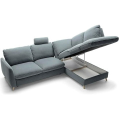 Vienna International Furniture Modell NILS, ECKSOFA MIT BETTFUNKTION,