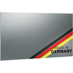 Spiegel Id Dein.spiegel.online Mirror ID Aurea 2201502 LED Bathroom Mirror with Lighting 80 x 60 cm (Width x Height) Customisable Made in Germany LED Light Colour: Neutral White