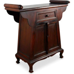 Livasia Solid Wood Sideboard Asian Dining Room Cabinet (Handmade)