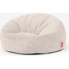 Lounge Pug , Sofa Recliner Bean Bag Corduroy Cream
