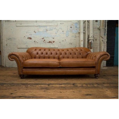 Jvmoebel Classic Chesterfield Leather Couch Sofa 3 Seater Seat Couchen Sofas Upholstery