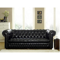 Jvmoebel Chesterfield Sofa 3+1 Seater Upholstery Designer Couchen Sofa Set SL Sofa 10