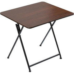 Folding Table, Living Room Dining Table, Folding Dining Table, Lightweight Square Dorm Table, Portable, Space Saving