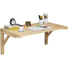 Wandmontierter Tisch, Klapptisch für die Küche, Drop-Leaf-Tische für kleine Räume – Esstisch, zusammenklappbarer Wandtisch, Hängetisch für Balkon, schwebender Laptop-Computertisch,