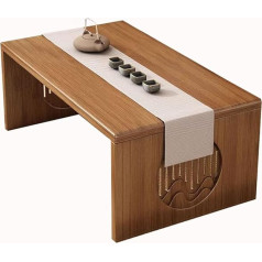Klappbarer Erkerfenstertisch, Haushalts-Tatami-Couchtisch, Kleiner Tisch, Bett, Arbeitszimmer, Schreibtisch, Niedriger Tisch, Esstisch (S : 60 * 37 * 30cm)