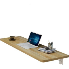 An der Wand montierter schwimmender Klapptisch, verdickter Multifunktions-Laptop-Schreibtisch, platzsparender Büro-Arbeitstisch für Studenten und Arbeiter (Größe: 100 x 50 cm, Farbe: Log-Far