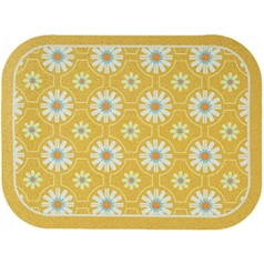 Lipuse Esstischmatten, Tischsets-Set, 2 Stück doppelseitige Leder-Western-Tischsets, wärmeisolierend und verbrühungshemmend, Tischsets for Zuhause und Party (Color : Black Blue Exorcist1, Size : Black Blue