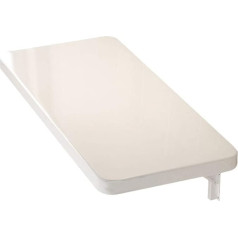 Wandmontierter Drop-Leaf-Tisch, klappbarer schwebender Laptop-Schreibtisch, platzsparender Hängetisch für Arbeitszimmer, Schlafzimmer, Badezimmer oder Balkon, dekoratives Regal, 30 x 80 x 2,