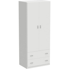 Muebles Pitarch Tibet Cabinet Wood Composite White High Gloss 180 x 74 x 50 cm