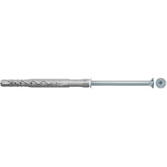 Fischer long shaft dowel multiple anchoring depths for attaching facades, roof substructures UVM, 522705