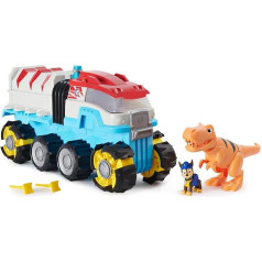PAW Patrol Dino Rescue Dino Patroller Motorised Team Vehicle with Exclusive Chase and T-Rex Figures.