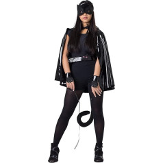 Dress Up America Black Cat Costume Set for Teenagers and Adults - Cat Costume for Women - Includes a Cape, Mask and More