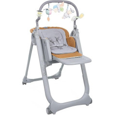 Polly Magic Relax High Chair with Seat Reducer and Play Arch