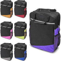 Biscay Walking Stick Bag for Mobility Scooter - Purple | Bags for Mobility Scooter, Wheelchair Bag, Walking Stick Holder for Mobility Scooter, Wheelchair and Mobility Scooter Bags, Accessories for