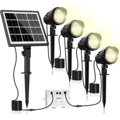 MEIKEE Outdoor Solar Spotlight 4 in 1