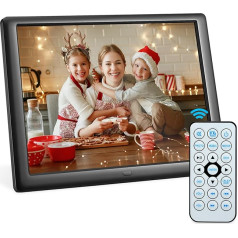 Yontwe Digital Photo Frame 10 Inch Digital Picture Frame 1280 x 800 High Resolution Photo/Music/Video Player Intelligent Digital Picture Frame Share Photos/Videos Instantly