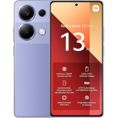 Xiaomi Redmi Note 13 Pro Smartphone, 12 + 512 GB Mobile Phone without Contract, Purple